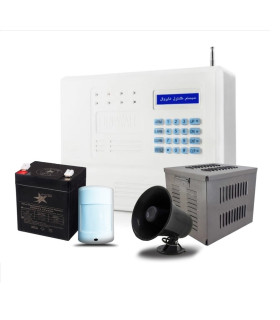 پک کامل دزدگیر اماکن فایروال F10 با یک عدد چشمی