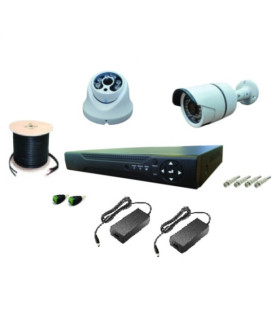 پک کامل دوربین مداربسته,4کانال