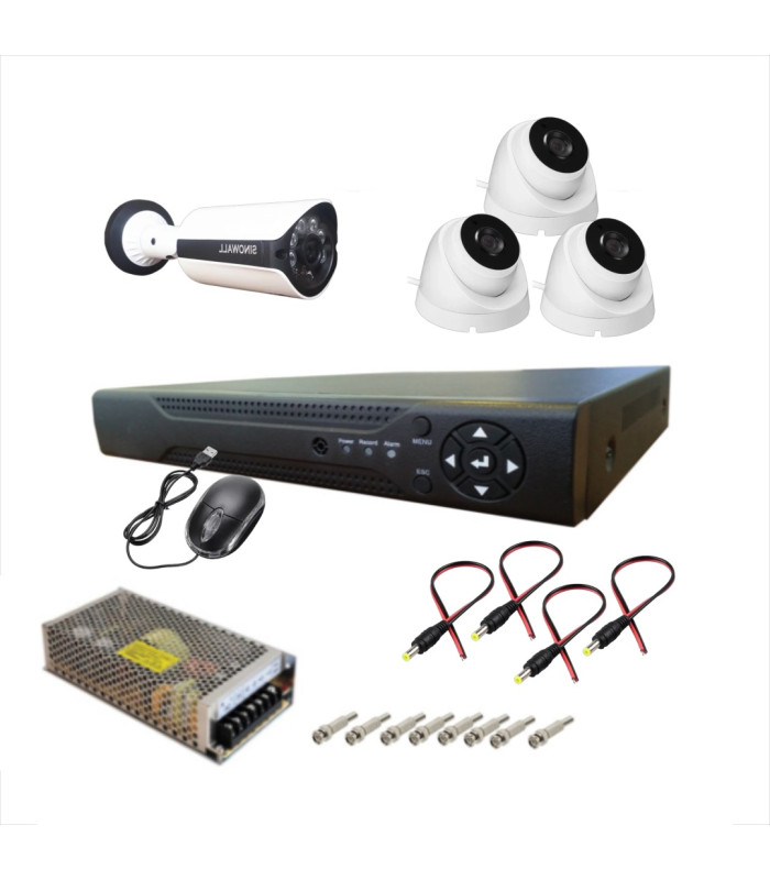 پک دوربین مداربسته 4 عددی فول اچ دی CH-118