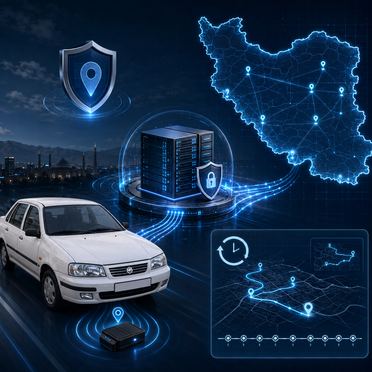 ردیاب تیبا