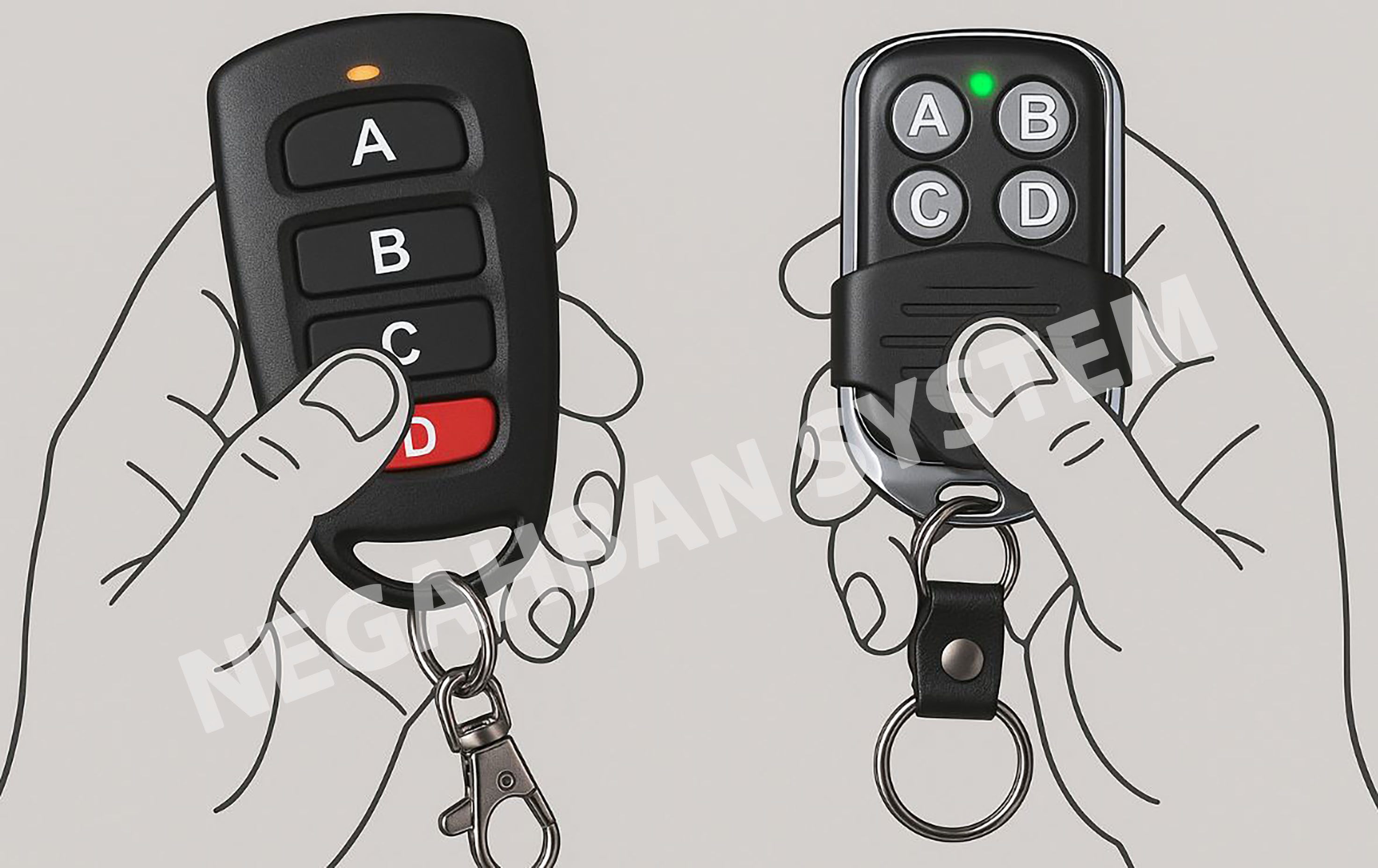 کددهی ریموت بلوتوثی